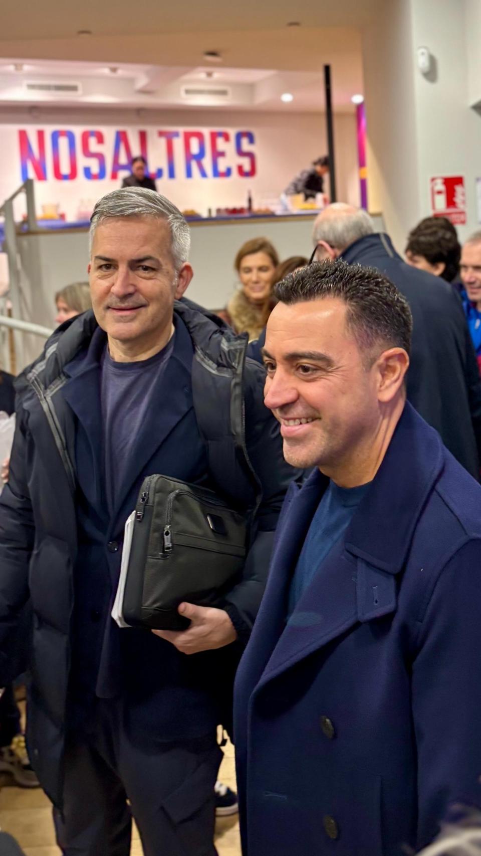 Víctor Font y Xavi Hernández