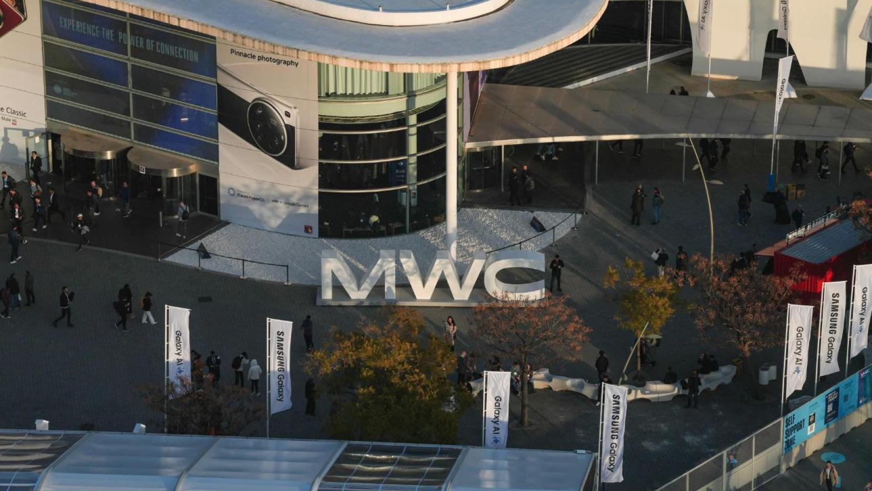 El Mobile World Congress de Barcelona se celebra en Fira Gran Vía del 2 al 5 de marzo