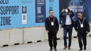 Preparativos para el MWC de Barcelona
