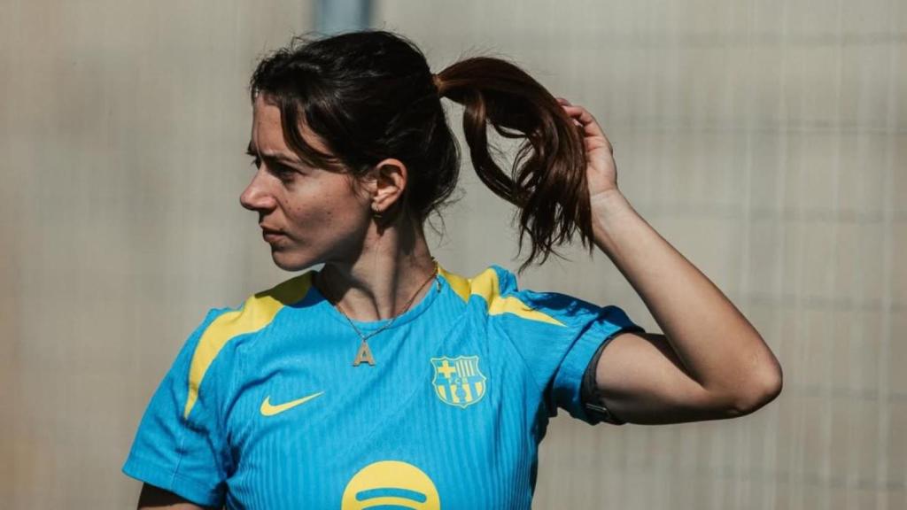 Aitana Bonmatí vuelve a entrenarse con el Barça Femenino
