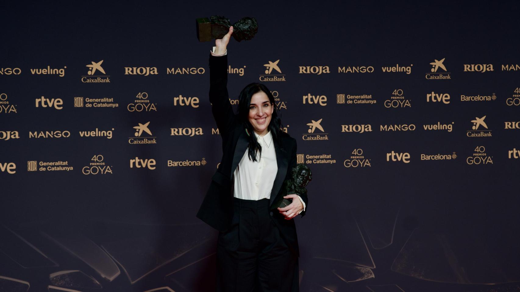 Alauda Ruiz de Azúa, con sus dos Goya por 'Los domingos'