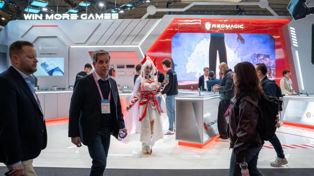 Interior del Mobile World Congress MWC 2026