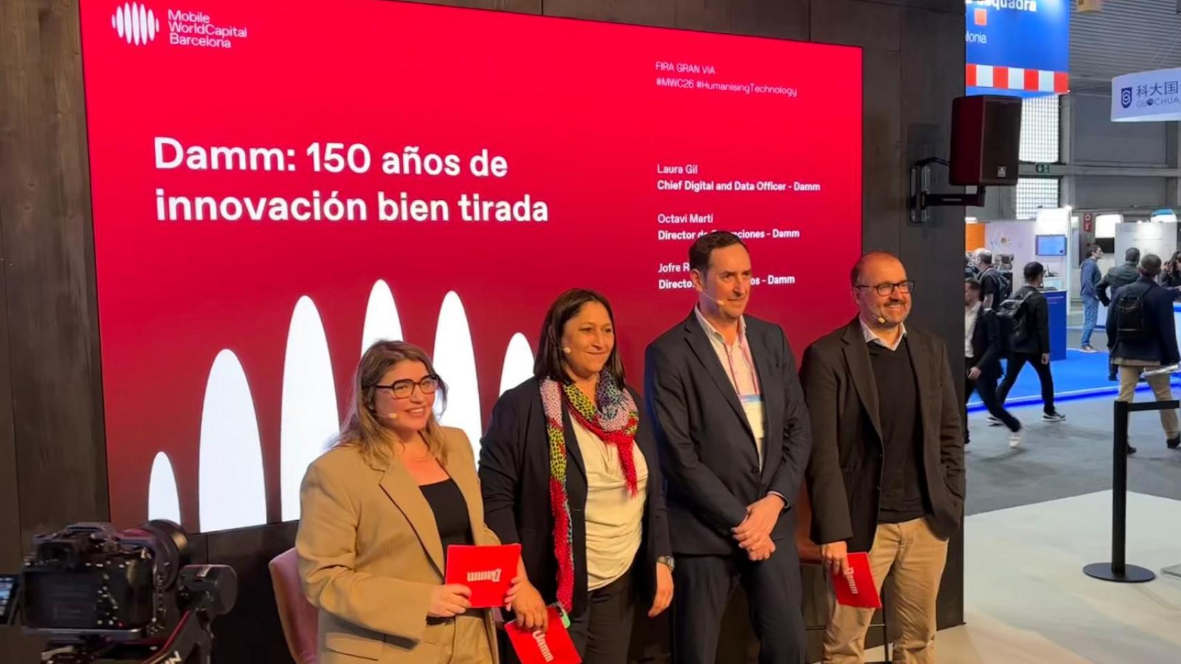 Mesa de Damm en el Mobile 2026