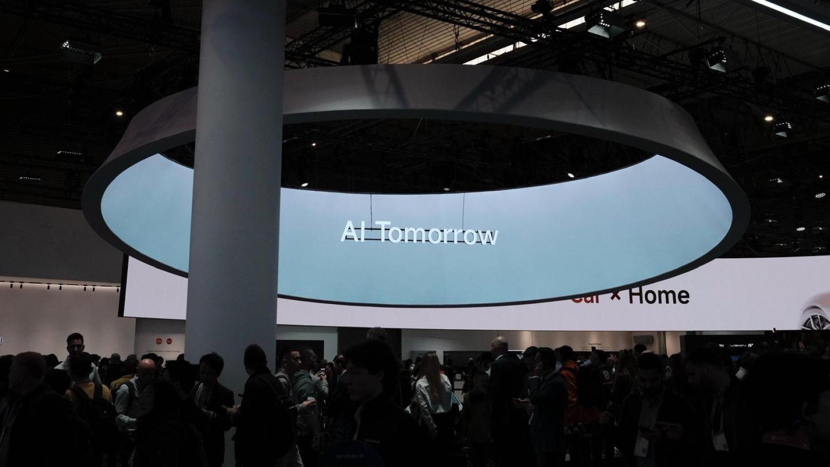 Interior del MWC en su edición de 2026