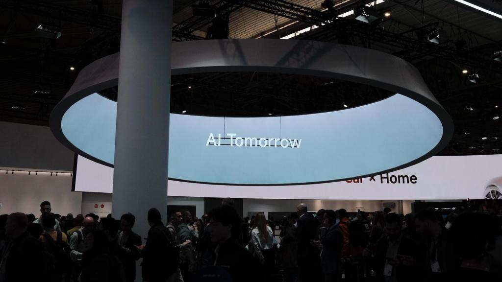 Interior del MWC en su edición de 2026