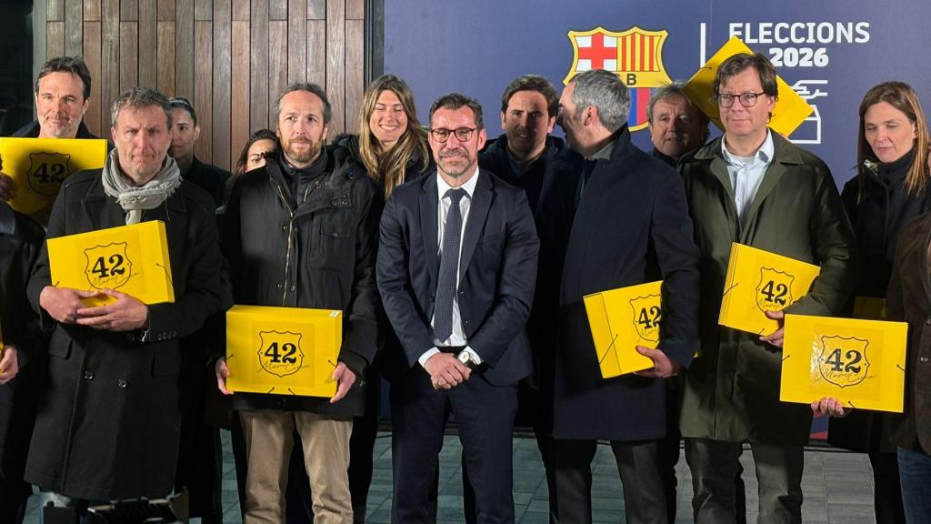 Marc Ciria presenta sus firmas en el Auditori 1899 del Spotify Camp Nou