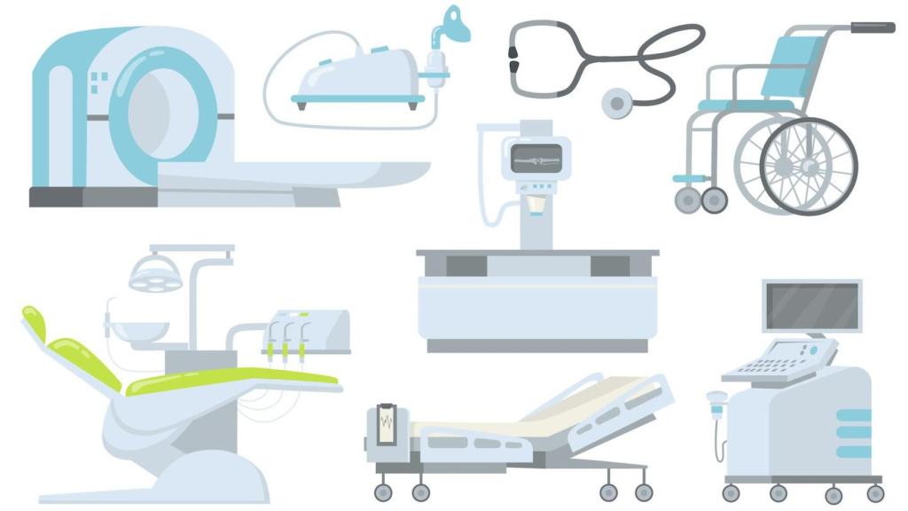 Dispositivos médicos para clínicas y hospitales