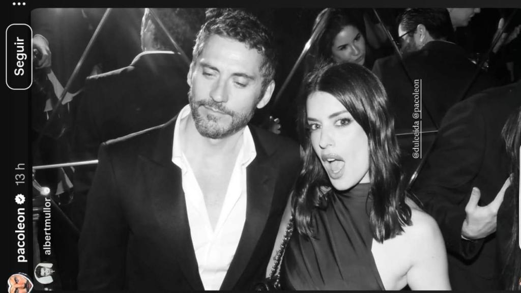 Paco León i Dulceida a la festa dels Goya