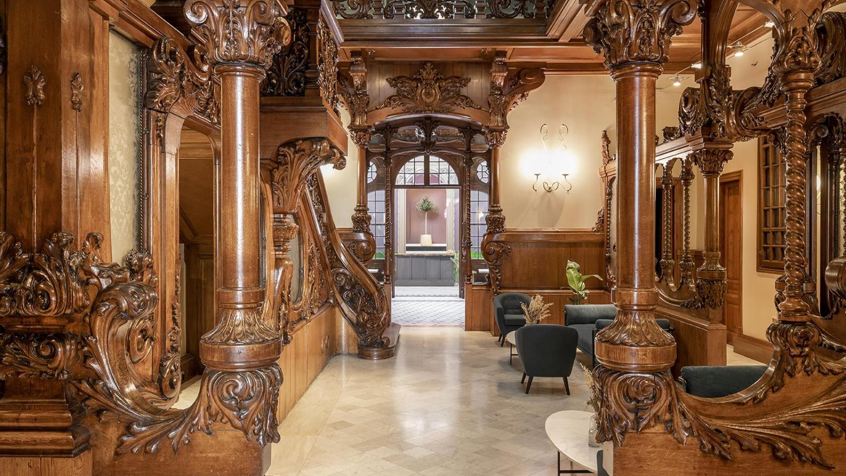 Así es el Palauet: el lujoso hotel modernista que alojó la fiesta VIP de los Goya