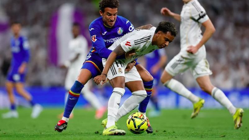 Rodrygo Goes, durant el Real Madrid-Getafe