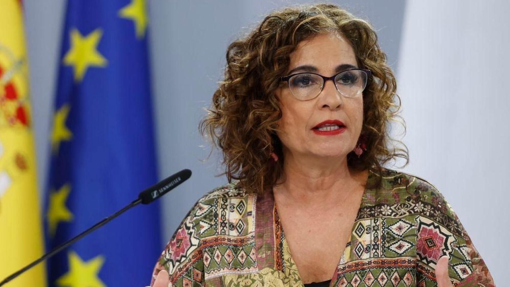 La ministra de Hacienda, María Jesús Montero. (EFE/Mariscal)