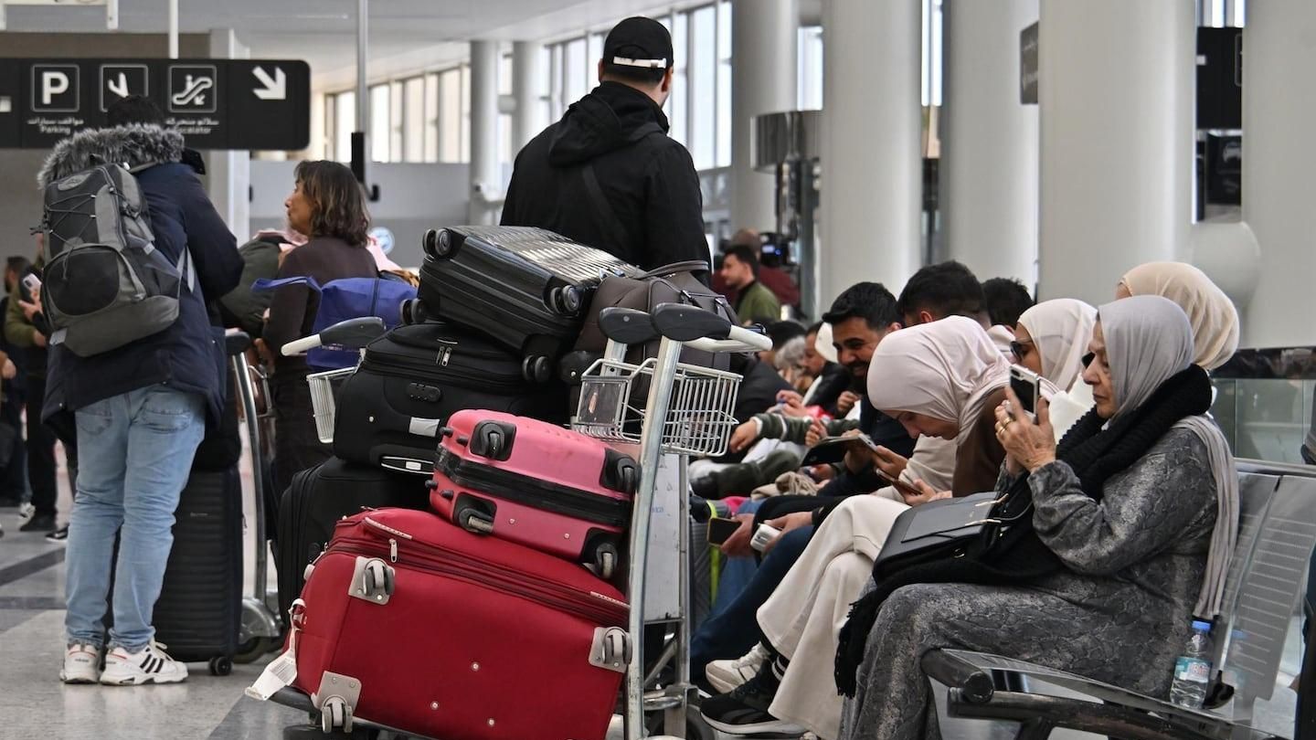 Cancelación de vuelos en Medio Oriente (EFE)