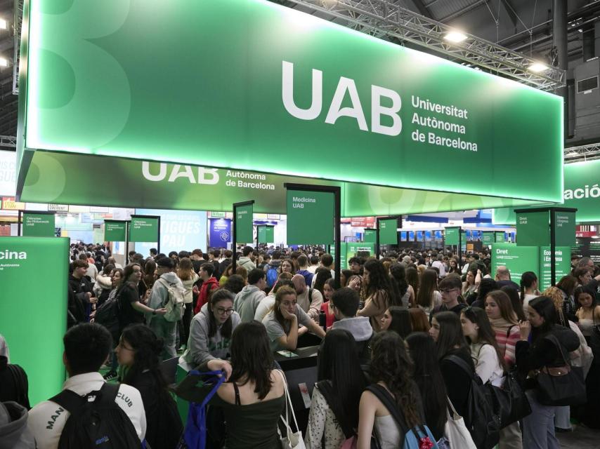 Stand de la UAB en el Salón. Las universidades catalanas presentarán sus nuevas titulaciones