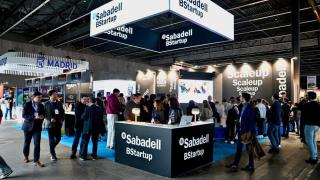 Stand de Bstartup de Banco Sabadell en el 4YFN26
