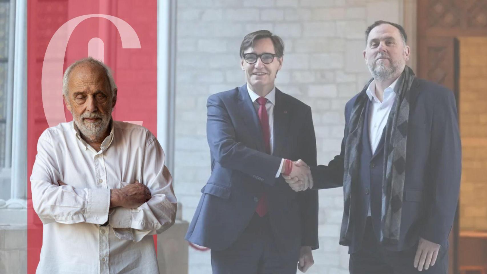 Josep Maria Cortés opina sobre los acuerdos entre Salvador Illa y Oriol Junqueras