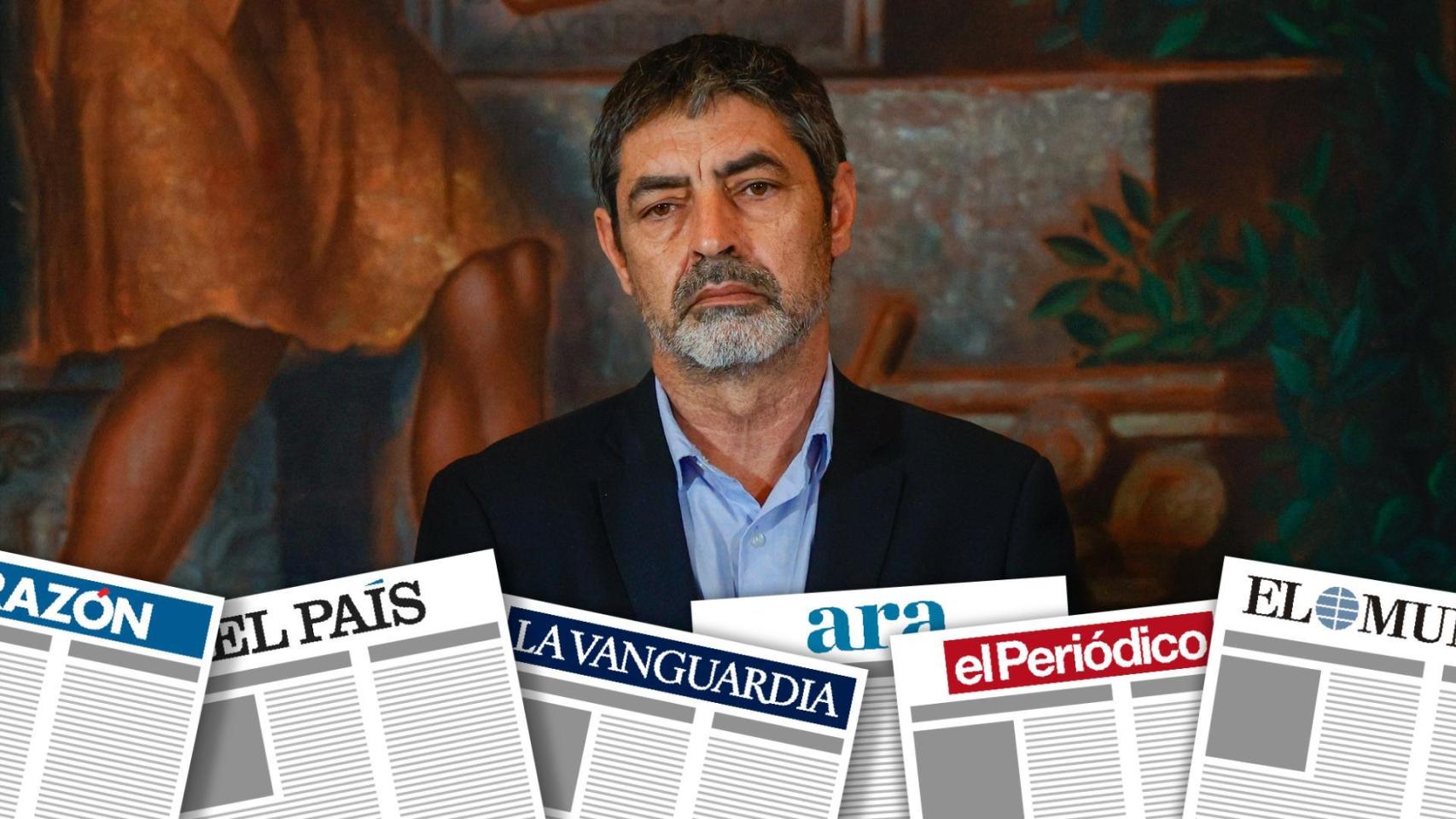 El director general de Mossos Josep Lluís Trapero, durante una reunión de la Junta Local de Seguridad, a 13 de febrero de 2026