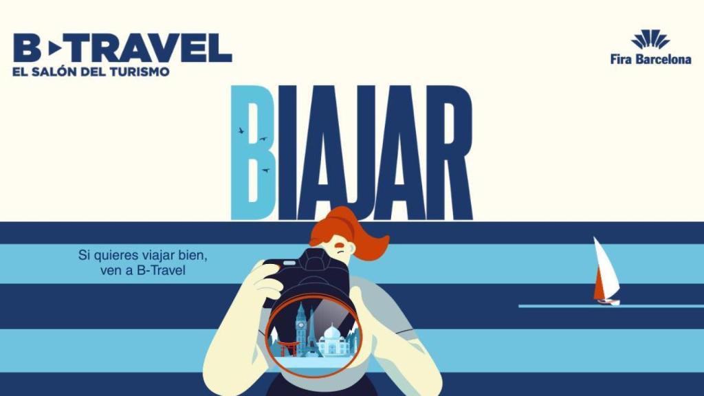 Cartel promocional del salón B-Travel 2026