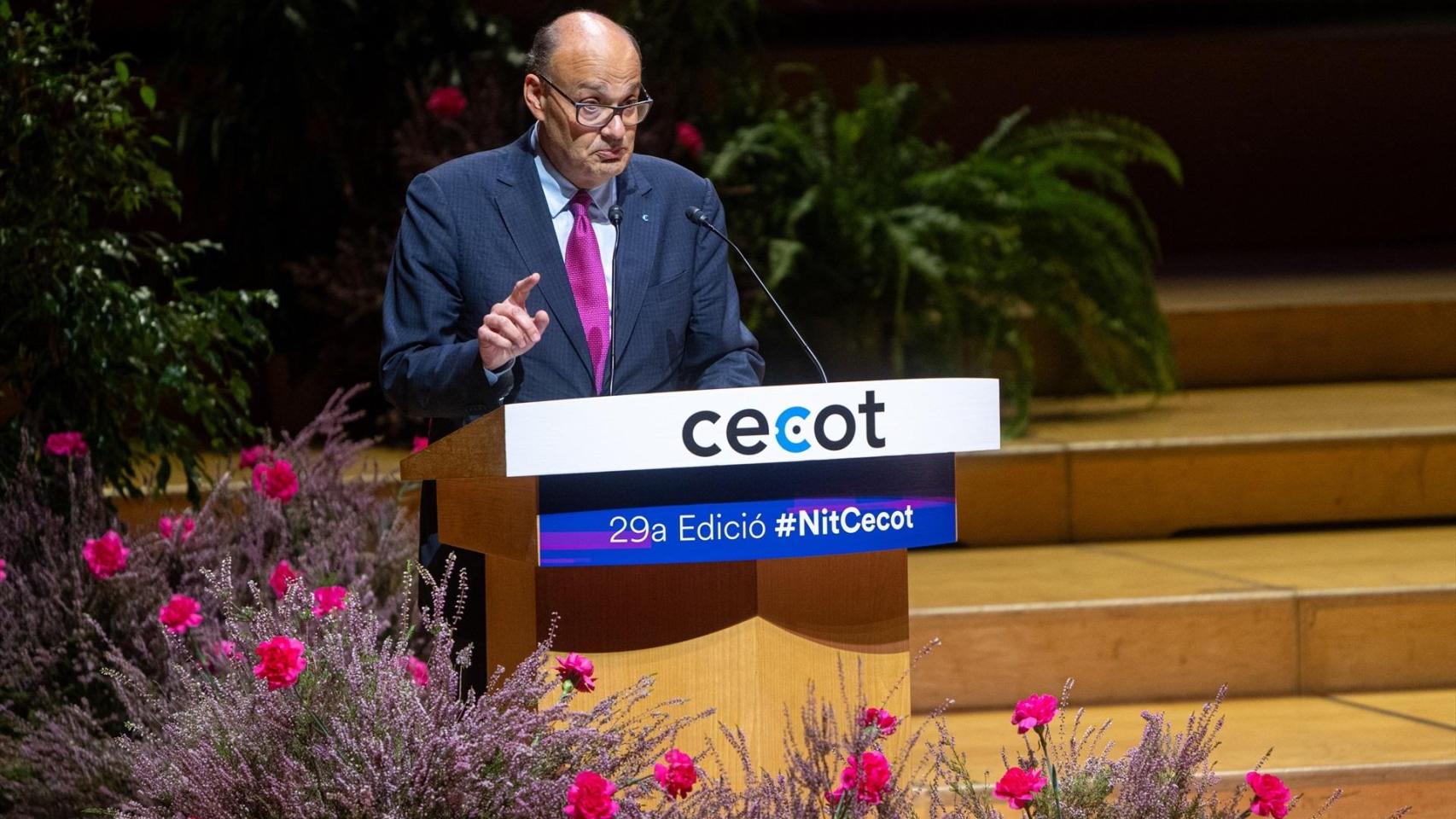 El presidente de Cecot, Xavier Panés / EP