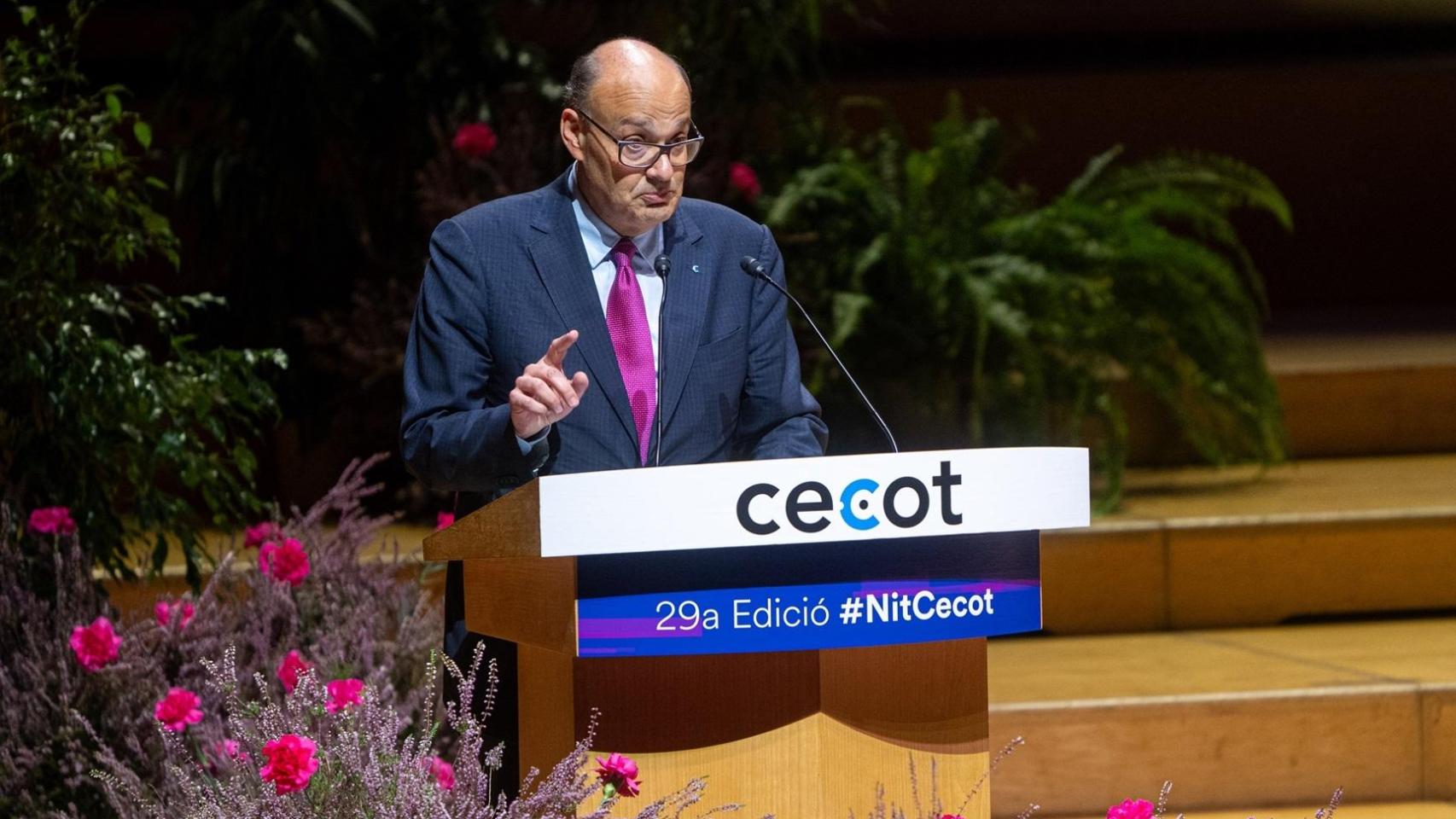 El presidente de Cecot, Xavier Panés / EP