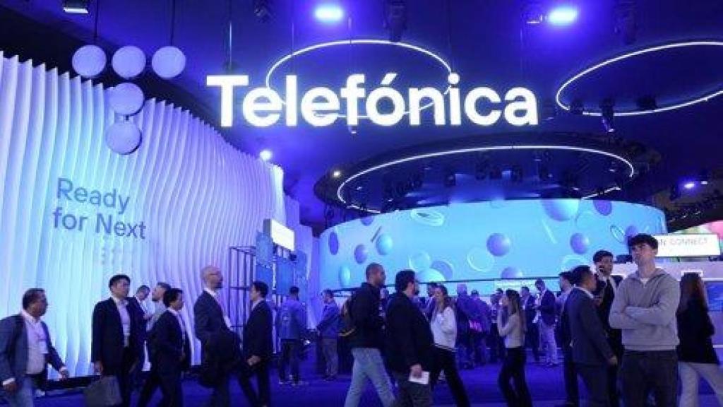 'Stand' de Telefónica en el MWC 2026
