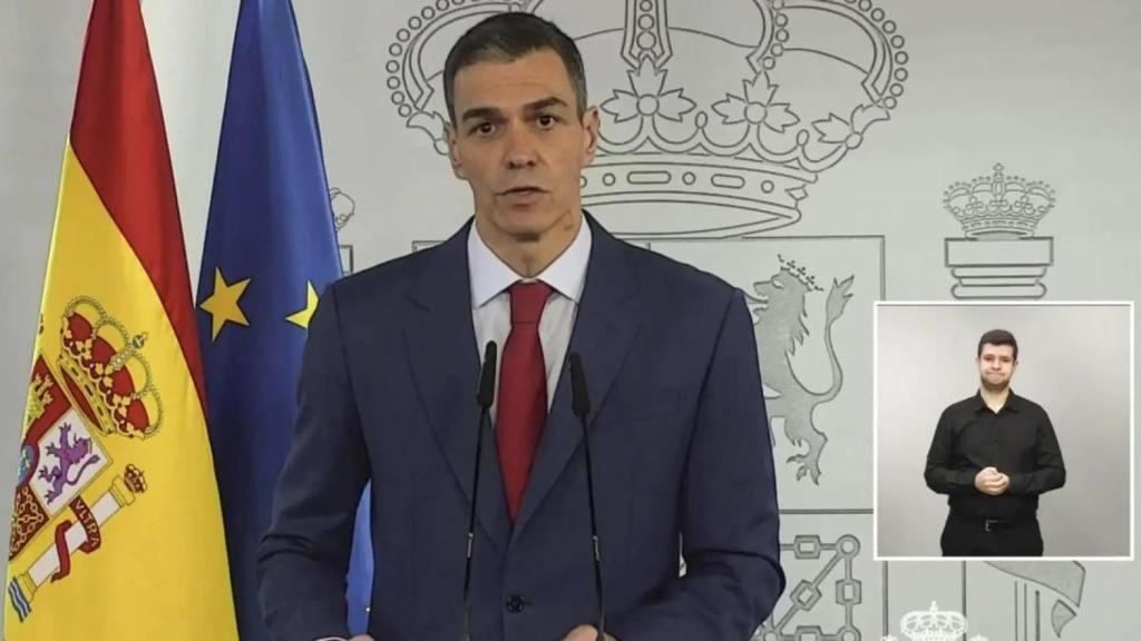Pedro Sánchez, presidente del Gobierno