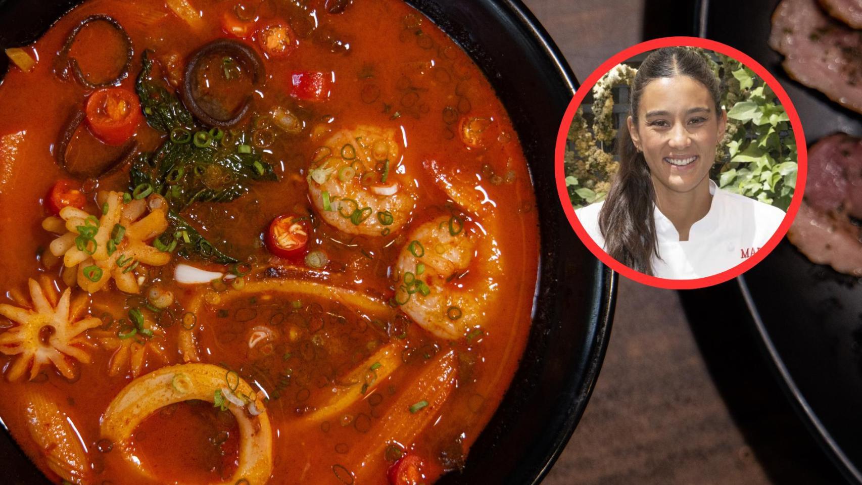 María Lo y calamares