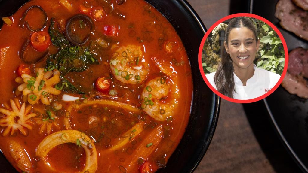 María Lo y calamares