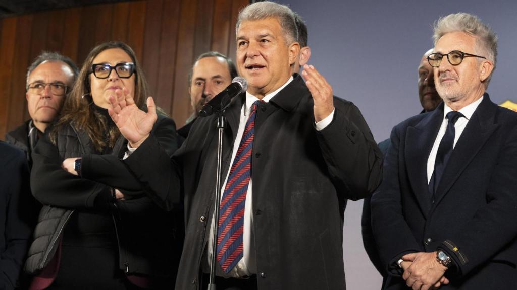 Joan Laporta se enorgullece de las más de 8.000 firmas presentadas