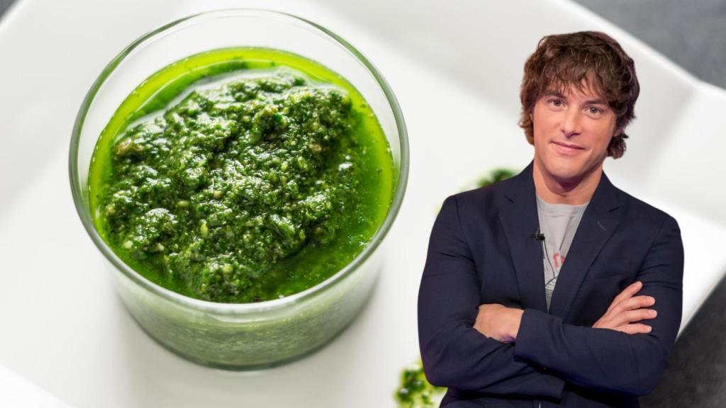 Jordi Cruz, chef con 6 estrellas Michelín: El pesto se hace con todos los ingredientes en crudo, pero a mí me gusta escaldar las hojas de albahaca