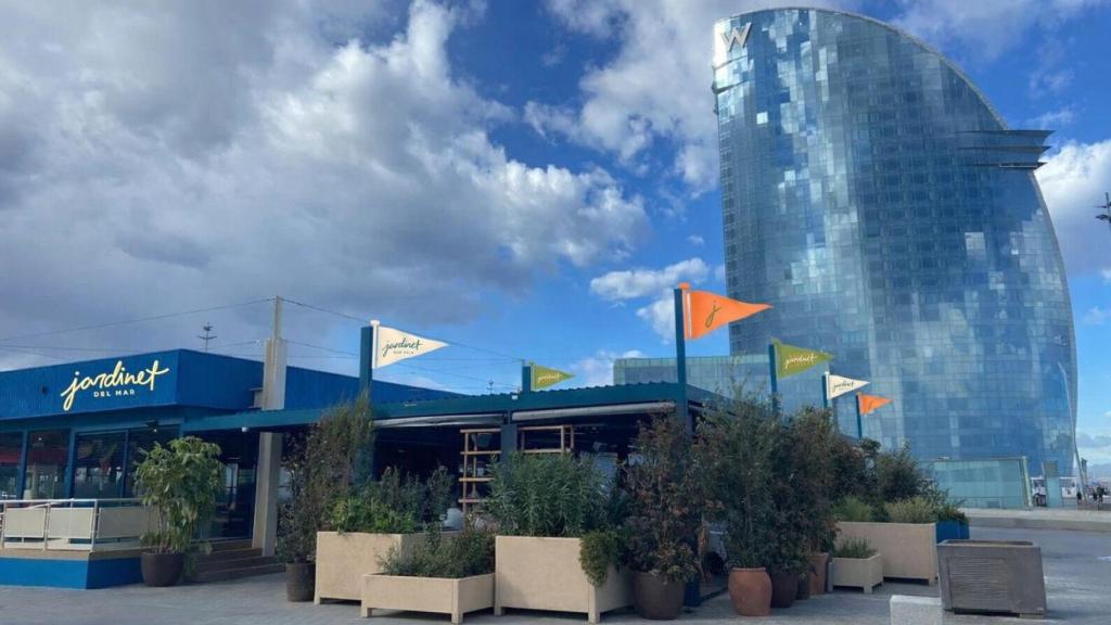 Un concepte de com quedarà el nou Jardinet del Mar