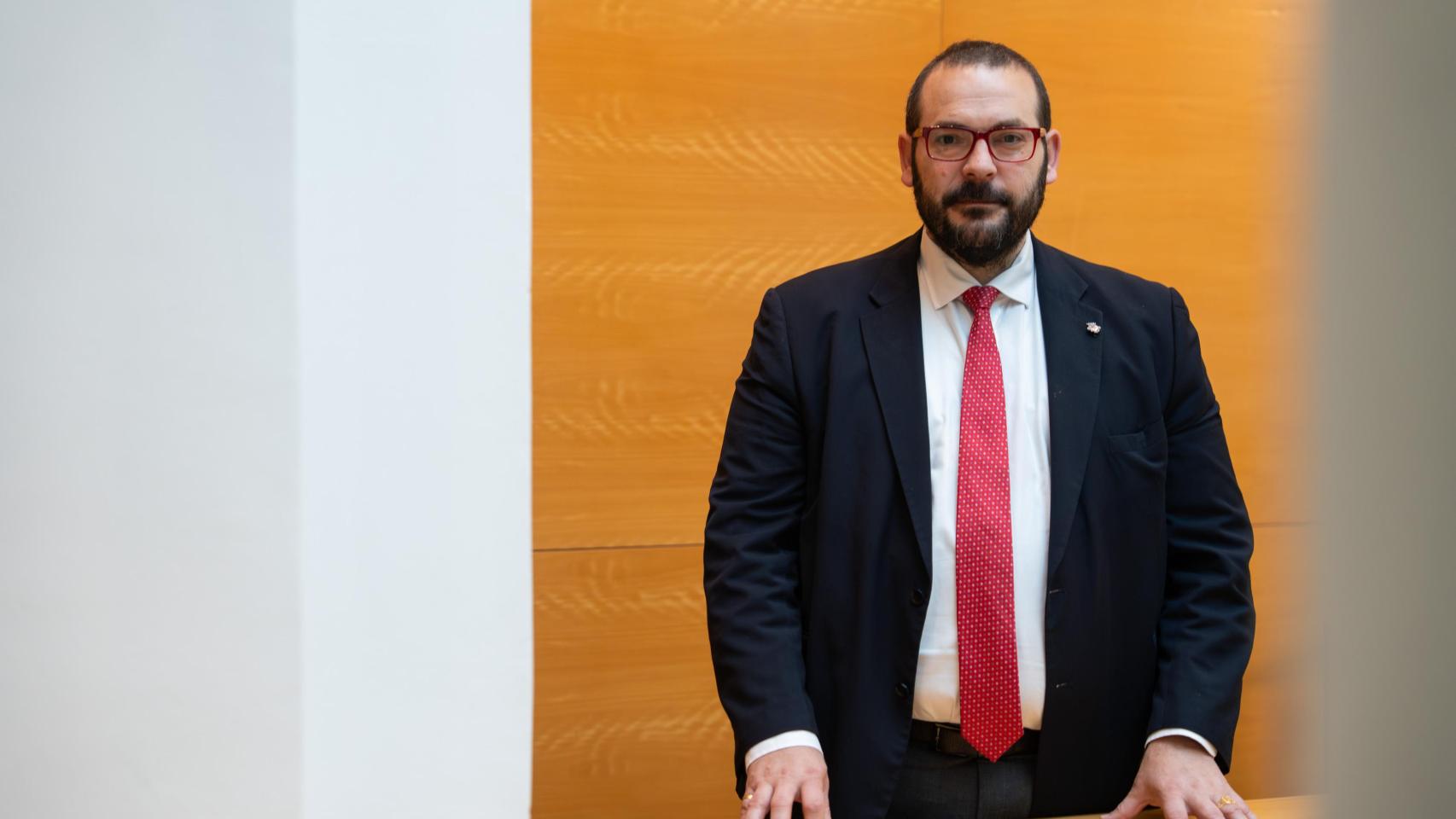 El alcalde de Mataró, David Bote, recibe a Crónica Global en el ayuntamiento de la capital del Maresme
