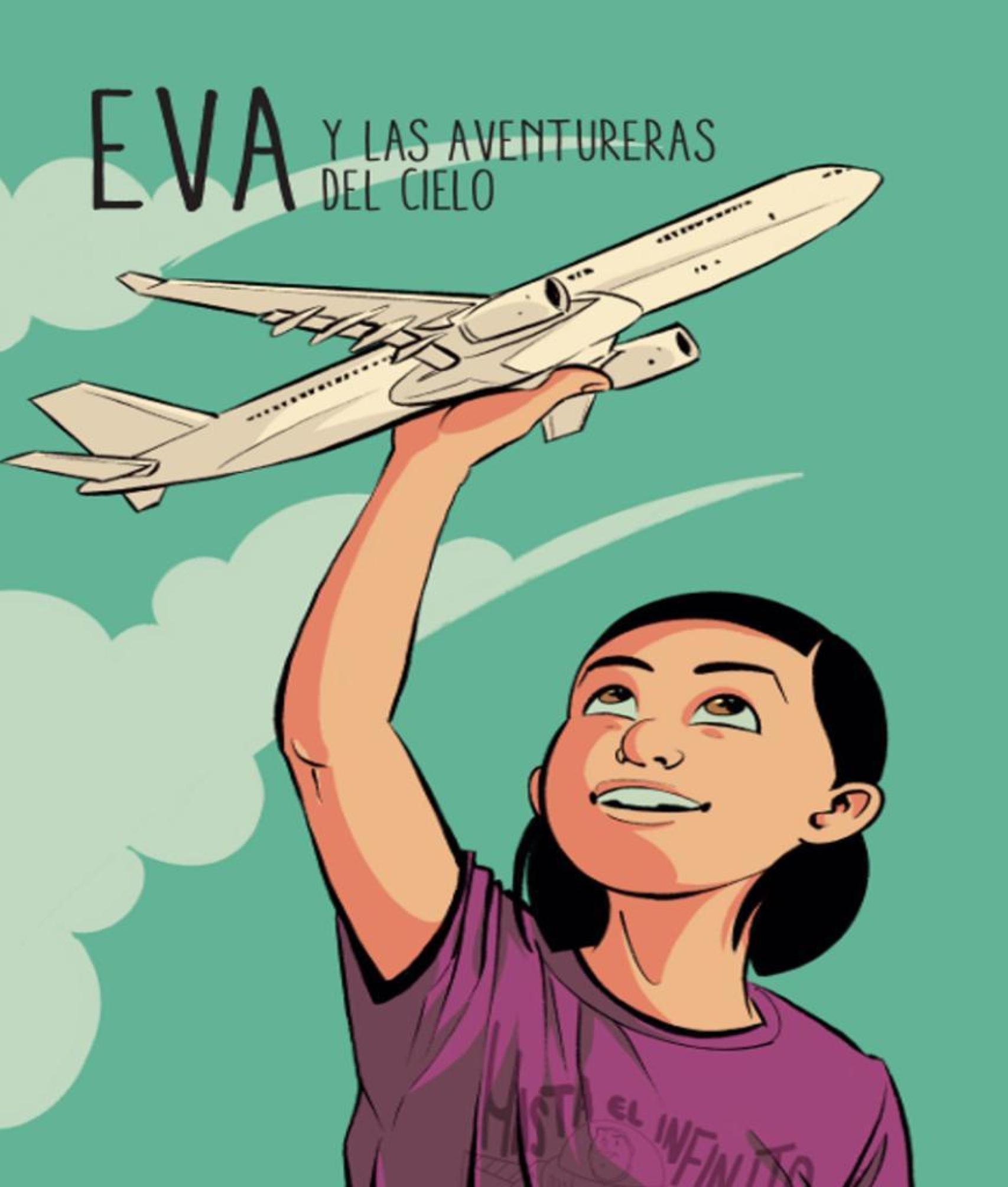El cómic 'EVA y las aventuras del cielo'
