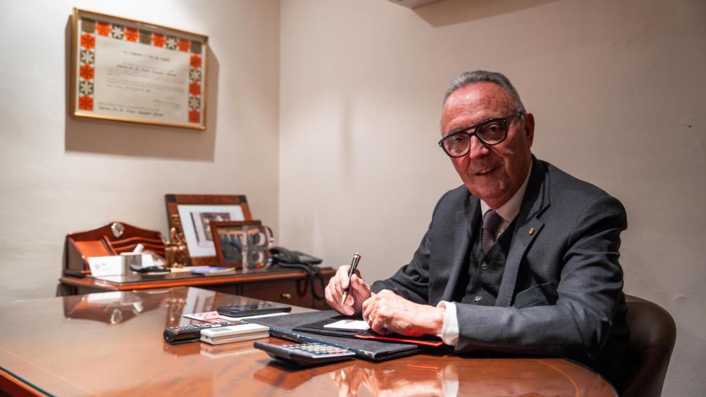 Joan Gaspart, en una oficina del Hotel Avenida Palace