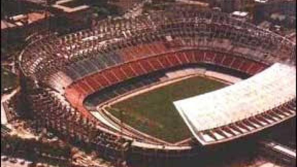 Camp Nou, en 1981