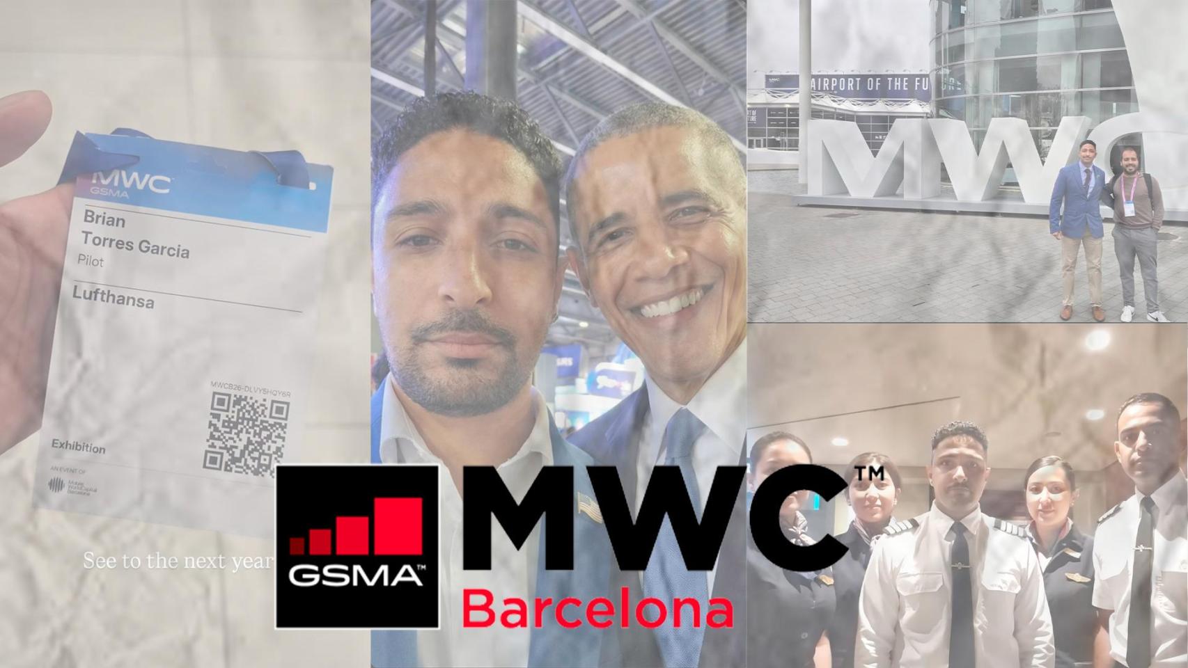 Bryan, el 'Pequeño Nicolás, en el Mobile de Barcelona de esta semana