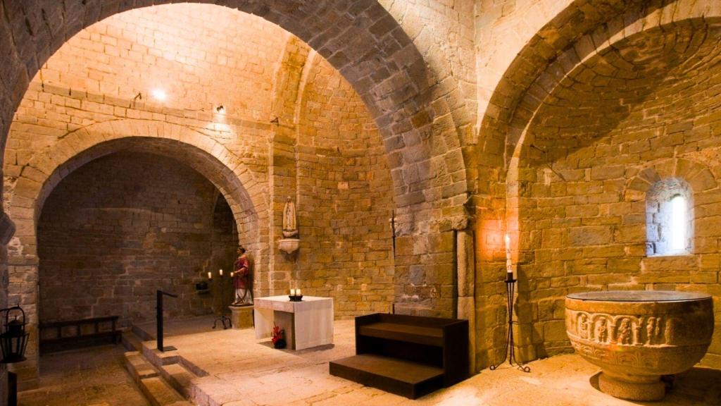 Pica baptismal de Sant Feliu de Beuda