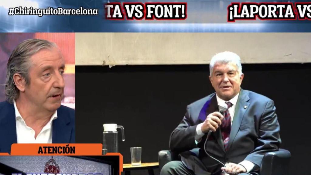 Josep Pedrerol, durante el programa 'El Chiringuito de Jugones'