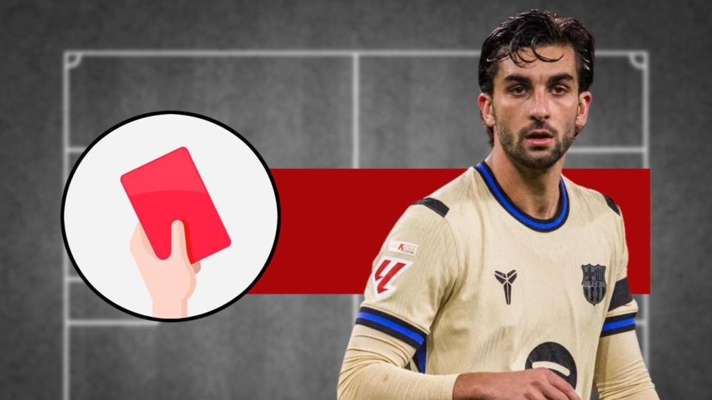 Tarjeta roja para Ferran Torres en el Athletic Club-Barça