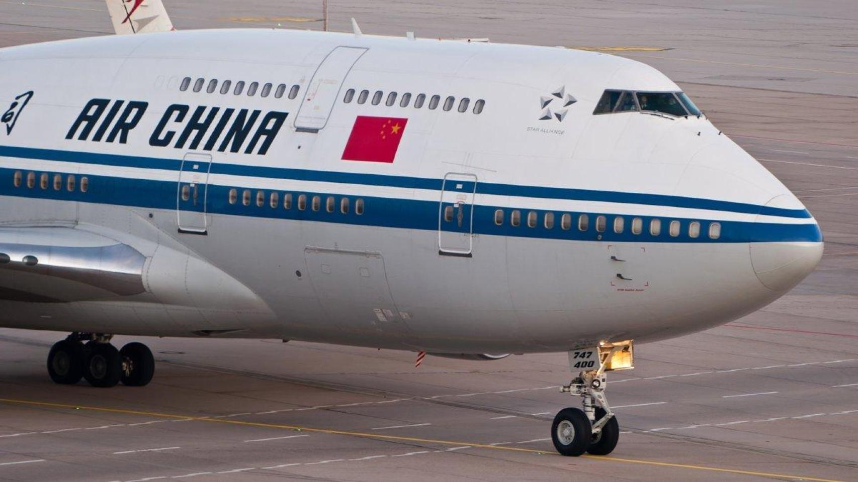 Imagen de archivo de un avión del grupo Air China