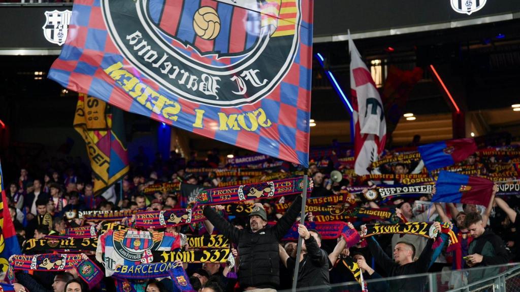 La Grada d'Animació torna al Spotify Camp Nou per al Barça-Atlètic