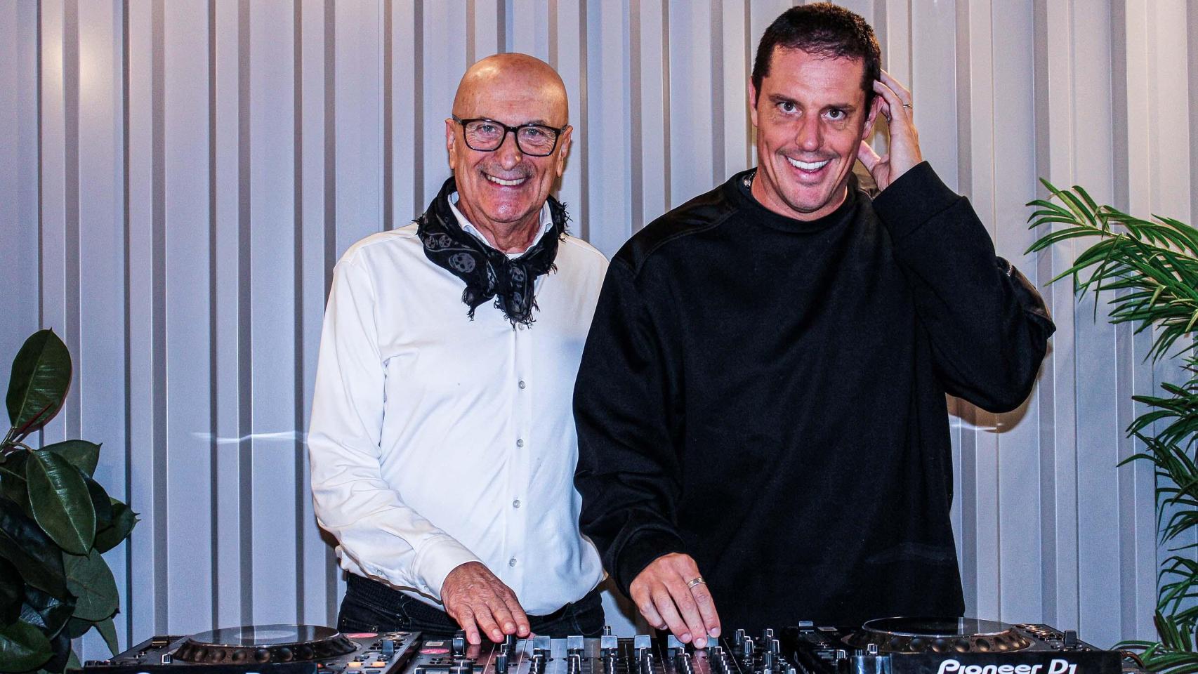 Juan Arnau, arífice de elrow y Juan Arnau Jr., CEO de elrow