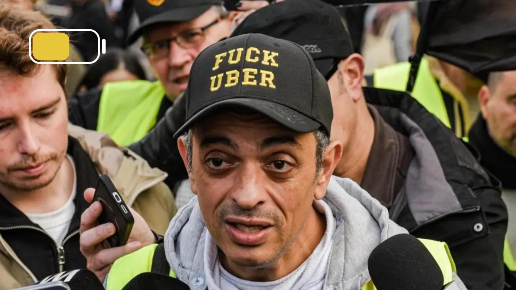 Tito Álvarez, portavoz de Élite Taxi