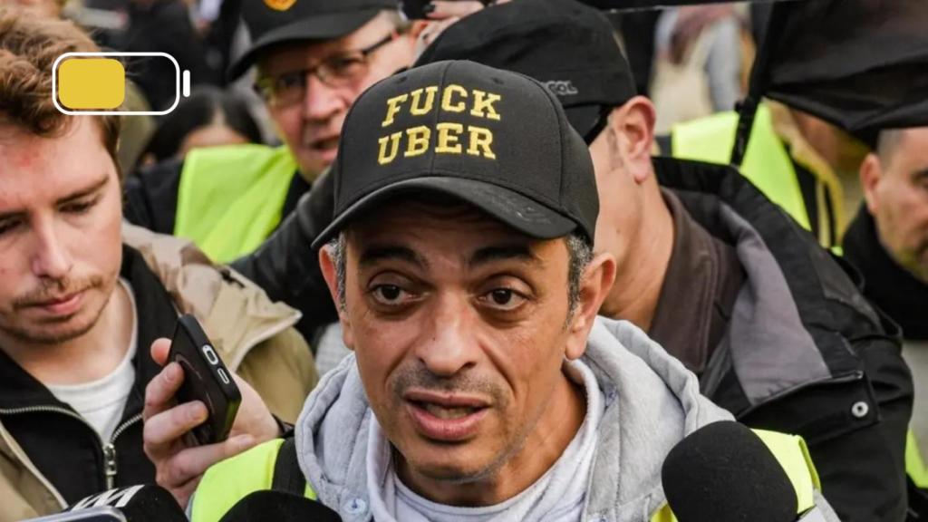 Tito Álvarez, portavoz de Élite Taxi