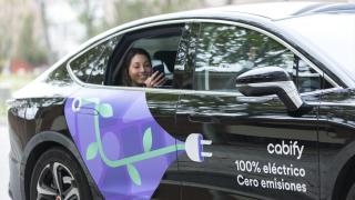 Un Cabify Eco en Barcelona