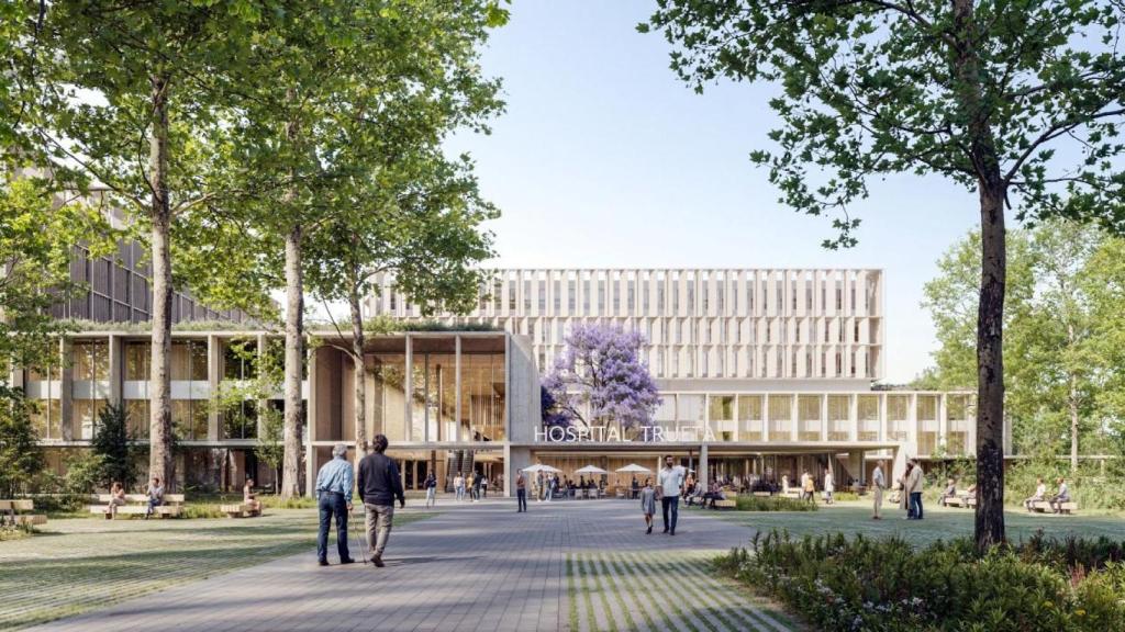 Futuro Campus de Salut de Girona, por su acceso por el este