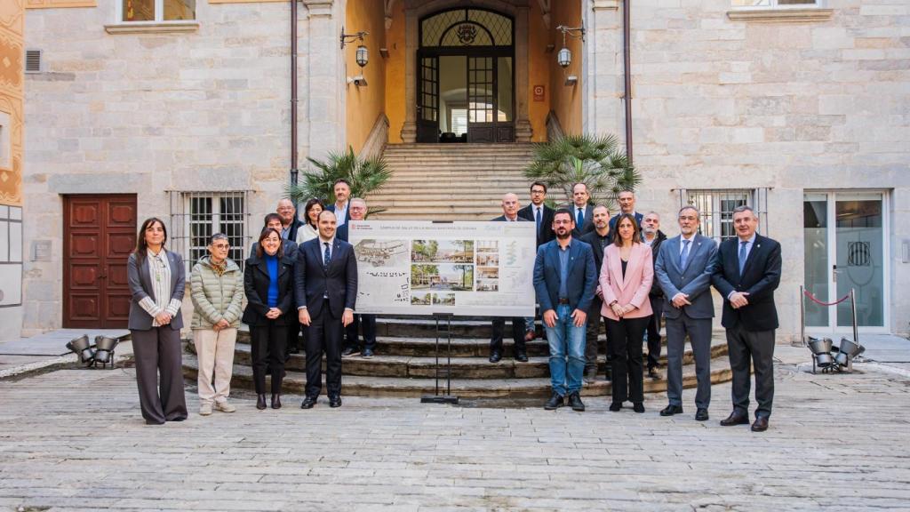 Presentació de Devesa 21, el projecte guanyador del futur Campus de Salut de Girona, a la Delegació del Govern a Girona, el 9 de març de 2026
