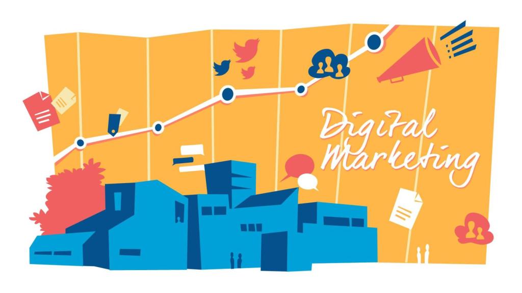 Fondo de Marketing digital