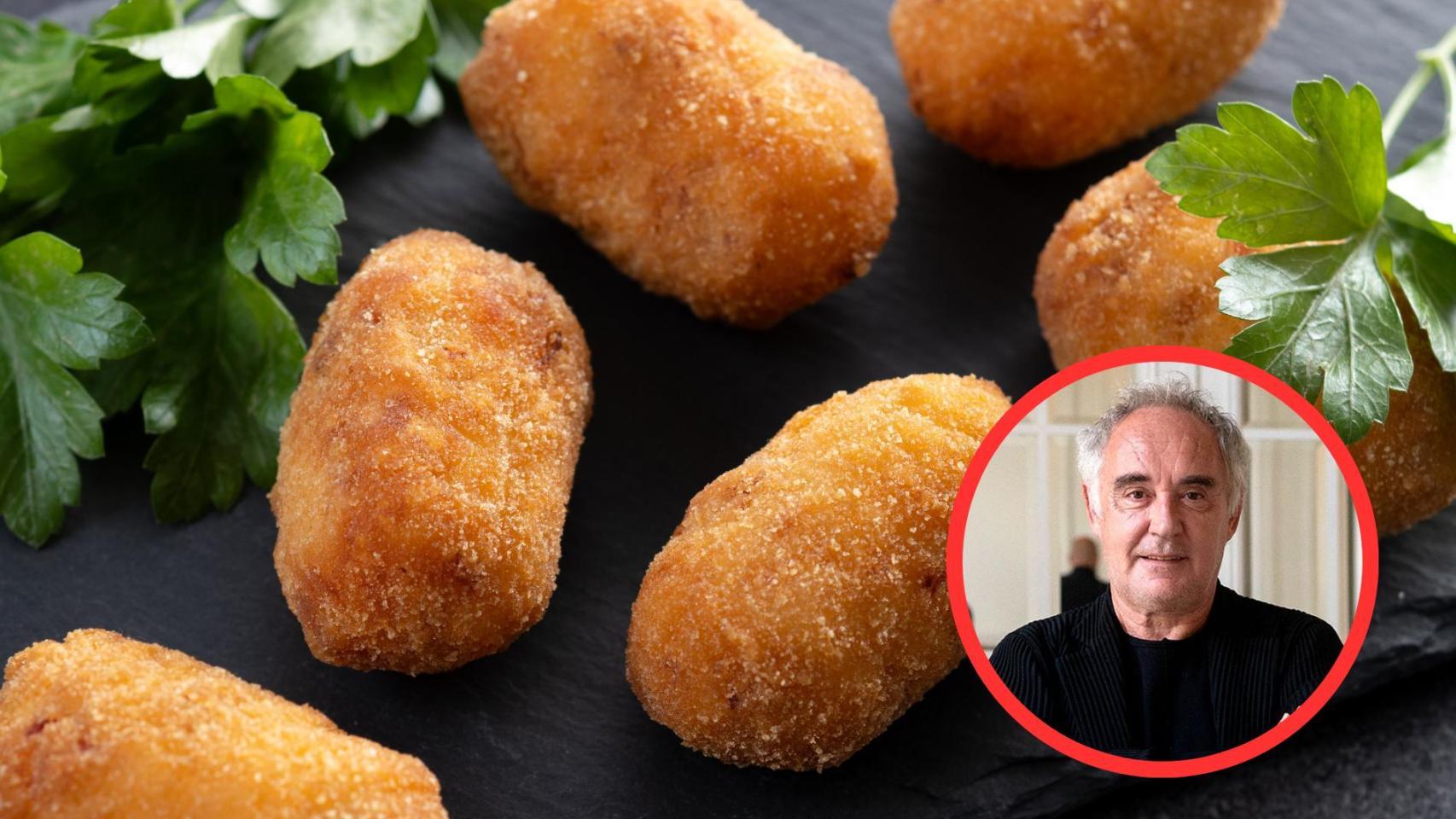 Ferran Adrià y croquetas