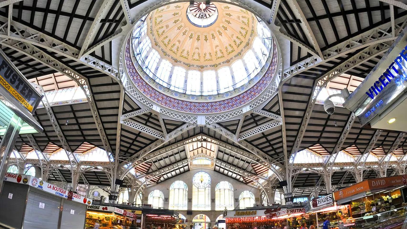 Este es el mercado modernista declarado Bien de Interés Cultural, el Mercado Central de Valencia