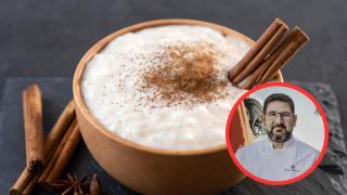 Dani García, chef: Para hacer el arroz con leche, se aplica una técnica similar a la del risotto